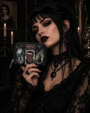 Bram Stoker's Dracula Mini Wallet Horror Goth Halloween New NWT Vampire